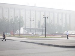 Дымка из-за парникового эффекта образовалась над Новосибирском Дымка из-за парникового эффекта образовалась над Новосибирском