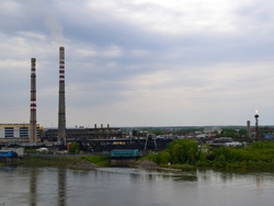 Панорама промышленного сектора Кемерова