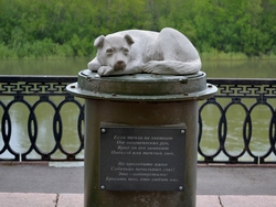Памятник бездомной собаке (набережная)