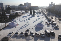 Центральная площадь Улан-Удэ. Фото: пресс-служба мэрии