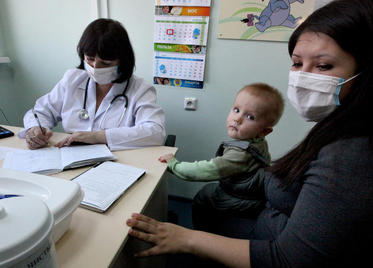 Минздрав Забайкалья зафиксировал вспышки заболевания гриппом в регионе